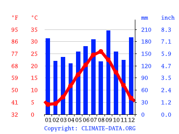Grafico clima, Ine